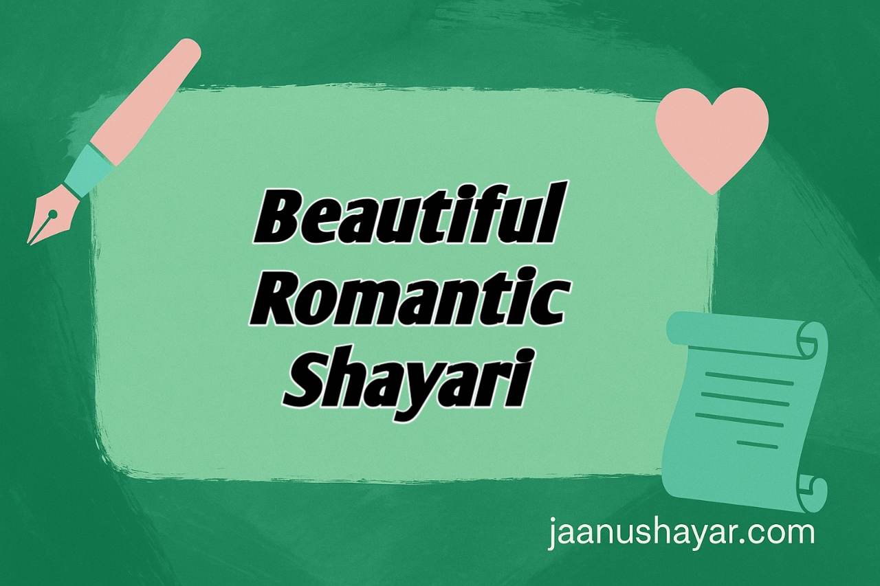 beautiful romantic shayari
