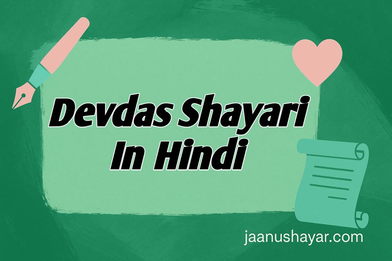 Devdas shayari in hindi